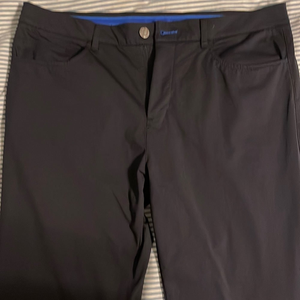 Twillory Black Dress Pants Men’s 36x30 Performance Stretch Travel Office - Picture 2 of 6